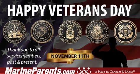 Happy Veterans Day from MarineParents.com