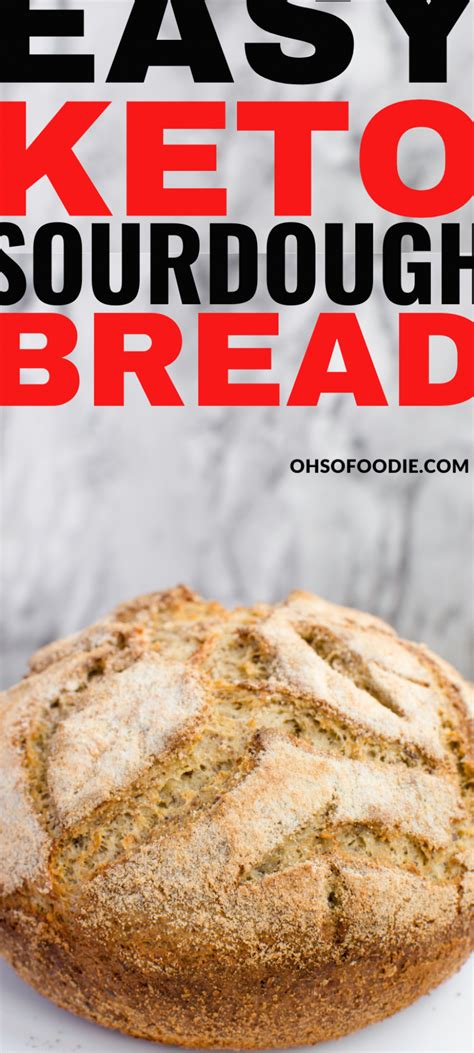 This easy keto sourdough bread recipe that is gluten-free and tastes amazing is THE BEST You can ...