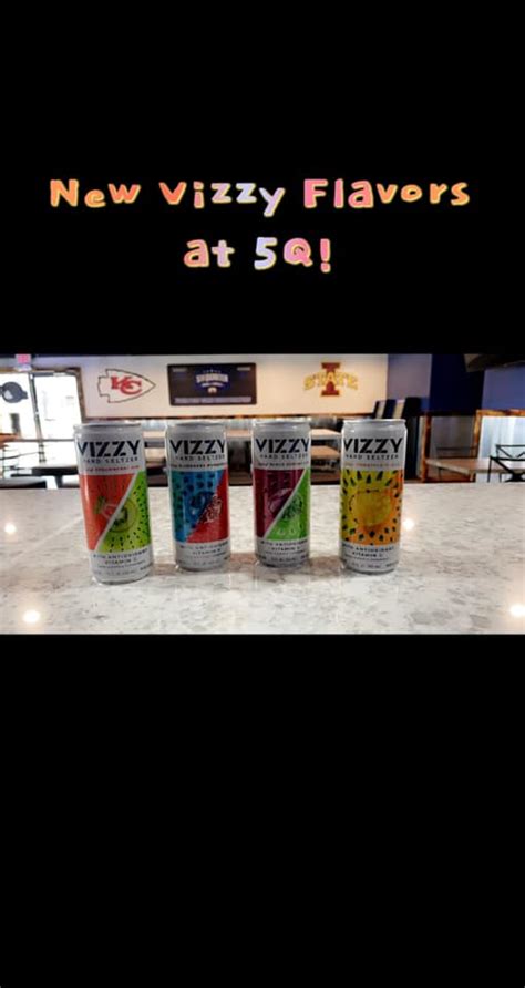 🚨 New Vizzy Flavors in today! 🚨 - 5th Quarter Bar & Grill