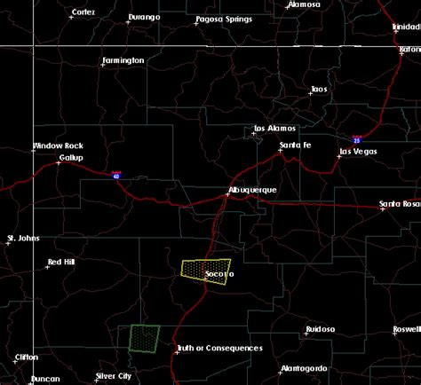 Interactive Hail Maps - Hail Map for Socorro, NM