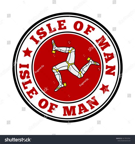 Isle Man Sign Round Country Logo Stock Vector (Royalty Free) 1617913741 ...