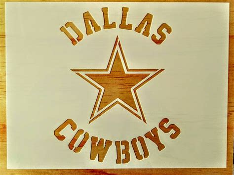 Dallas Cowboys Stencil | Etsy