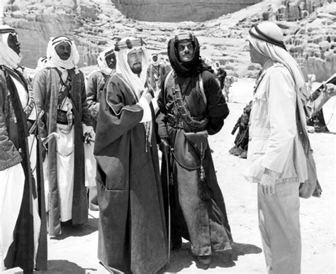 Alec Guinness, Omar Sharif and Peter O'Toole in Lawrence of Arabia | Lawrence of arabia, Peter o ...