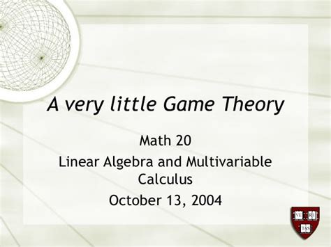 Game theory