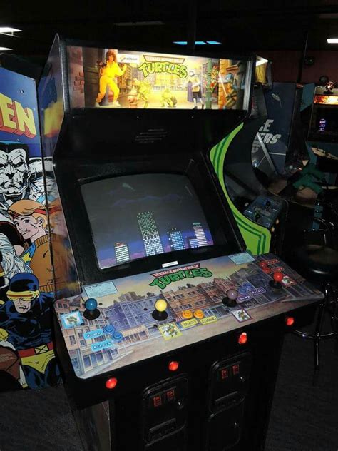 TMNT arcade game | Arcade games, Arcade game room, Arcade video games