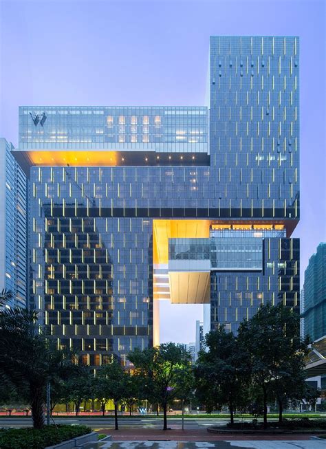 W Hotel Guangzhou | Hotel architecture, Skyscraper architecture, Architecture building