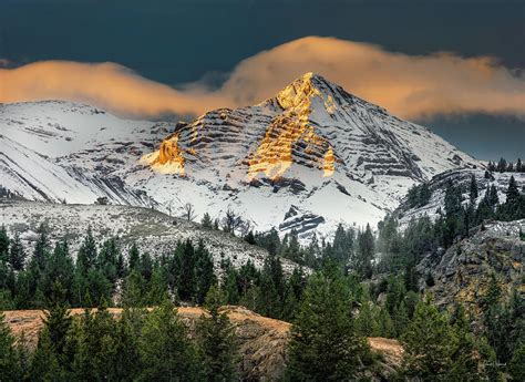 Lost River Range Central Idaho Photograph by Leland D Howard - Pixels