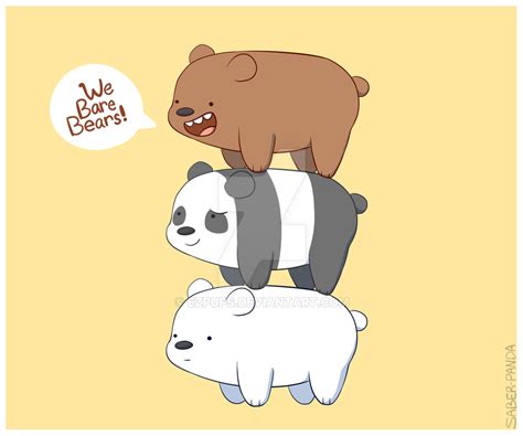 We Bare Bears! by ezpups on DeviantArt