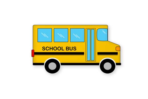 School Bus Clipart Graphic by Inkspired by Tahj · Creative Fabrica