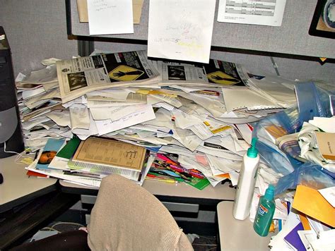 World’s Messiest Office Cubicle Discovered in Colorado | Flickr