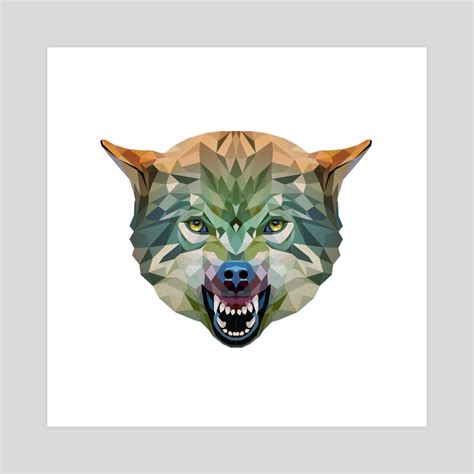 evil wolf, an art print by Dmitry Payvin - INPRNT