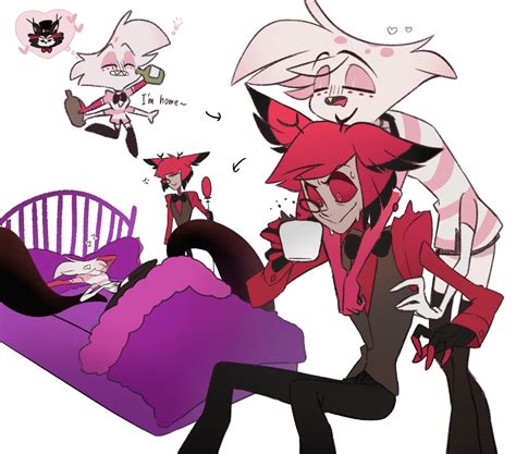 Alastor really doesn't know how to feel right now (Artwork by Hanayui12) : r/HazbinHotel