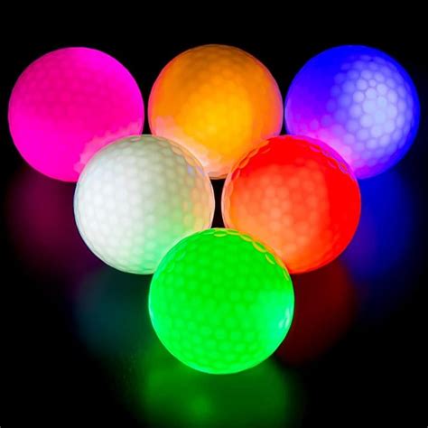 THIODOON Glow in The Dark Golf Balls | Golf Equipment: Clubs, Balls ...