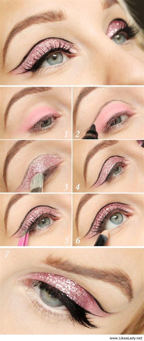 A Collection of 40 Best Glitter Makeup Tutorials and Ideas 2024 - Pretty Designs