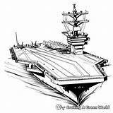 Aircraft Carrier Coloring Pages  Free & Printable sketch template