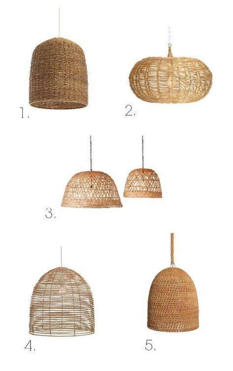 #1 The Best List: Basket Light Fixtures - Megan Bachmann Interiors | Basket lighting, Light ...