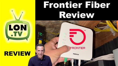 Frontier Fiber Internet Service Review - Connecticut 500 megabit Service - XGS-PON - YouTube