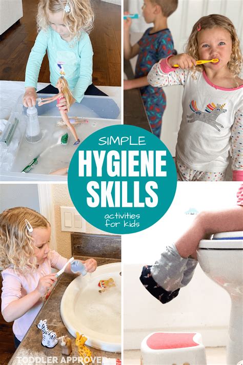 Hygiene Skills Activities for Kids - Toddler Approved