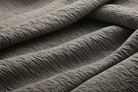 Premium Photo | A close up of a black and grey fabric with a pattern of ...