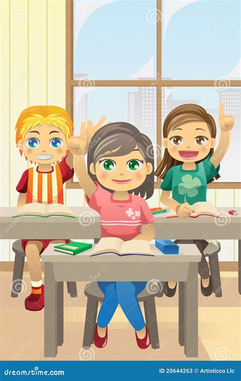 Kids In Classroom Stock Photos - Image: 20644263