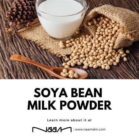 Soya Bean Milk Powder – Naam • Redefining Beauty • Handmade