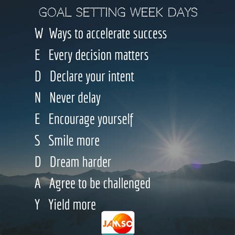 Daily Goal Setting with Pictures | Positive quotes for work, Wednesday quotes, Wednesday motivation