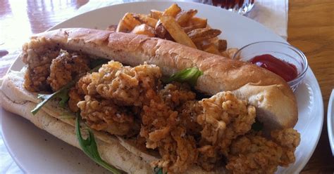 Dudes on Foods: Fried Oyster Sandwich