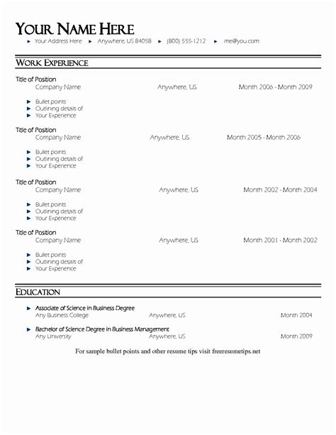 Sample Teacher Resume Bullet Points - Teanagasawad