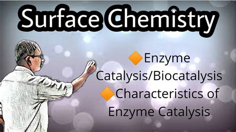 Surface Chemistry 13: Enzyme Catalysis, Biocatalysis, Examples ...