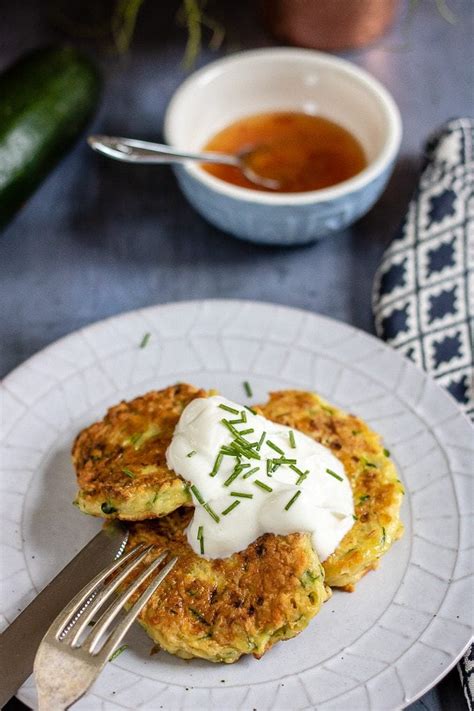 Cheesy Courgette Fritters - Veggie Desserts