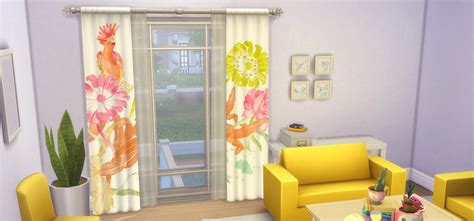 Sims 4 Curtains & Drapes CC (All Free) – FandomSpot