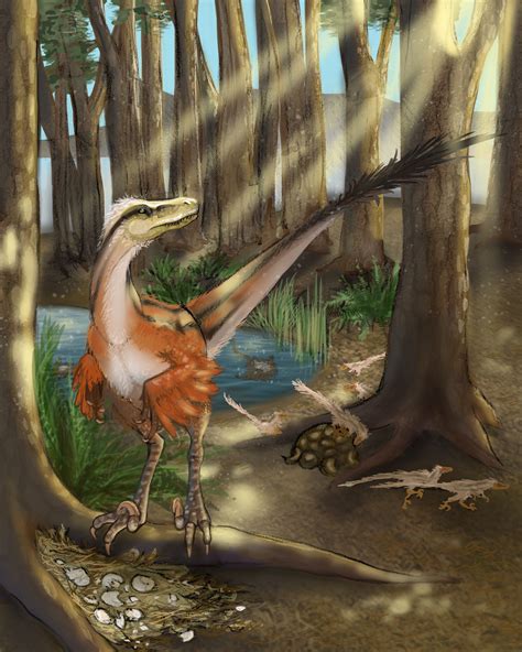 New feathered dinosaur was one of the last surviving raptors | Penn Today