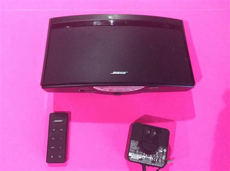 Bose Soundlink Air SoundDock Bluetooth Wi-Fi Speaker - Black ...