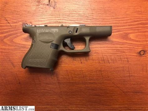 ARMSLIST - For Sale: complete Glock 26 gen 4 FDE frame