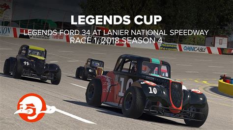 Advanced Legends Cup at Lanier National Speedway - YouTube