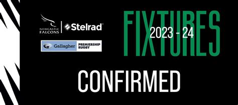 2023-24 Gallagher Premiership fixtures announced - Newcastle Falcons