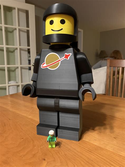 I printed a giant Lego space man : r/3Dprinting