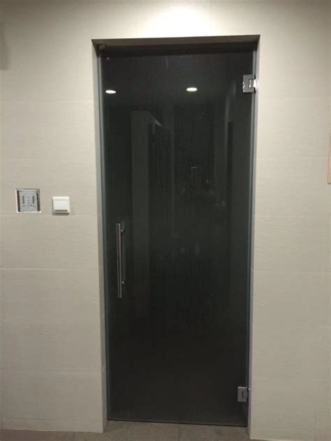 Grey Tinted Tempered Glass Door Supplier In Singapore