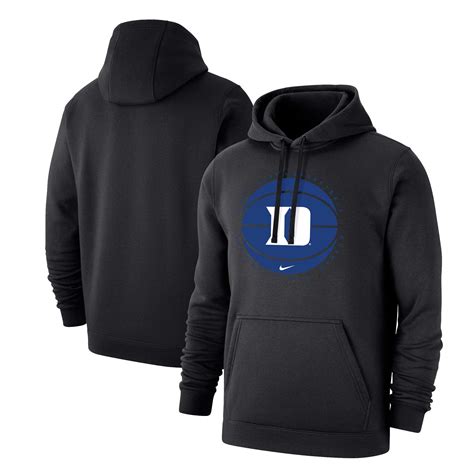 Men's Nike Black Duke Blue Devils Basketball Pullover Hoodie