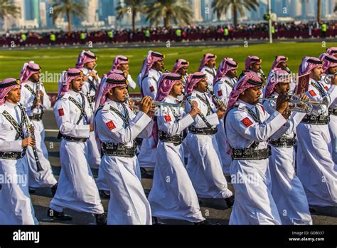 Qatar National Day Parade Stock Photo - Alamy