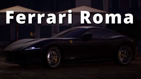 Ferrari Roma Night Driving Experience - YouTube