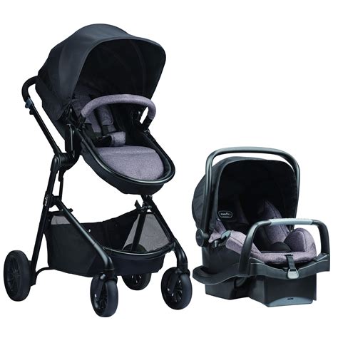 Mua Evenflo Pivot Modular Travel System With SafeMax Car Seat, Casual Gray trên Amazon Mỹ chính ...