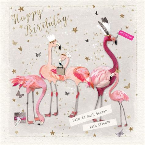 Birthday | Happy birthday greetings, Happy birthday fun, Flamingo happy ...