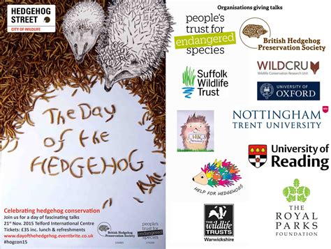 The Day of the Hedgehog - Peoples Trust for Endangered SpeciesPeoples Trust for Endangered Species