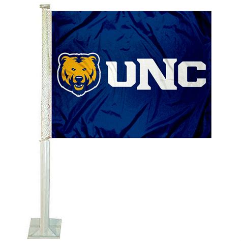 UNC Bears New Logo Car Flag - State Street Products