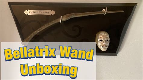 Bellatrix Wand unboxing - YouTube