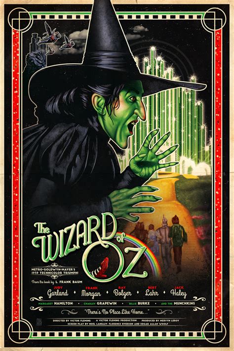 The Wizard Of Oz (Film Poster) | Poster By Alex Hess Official