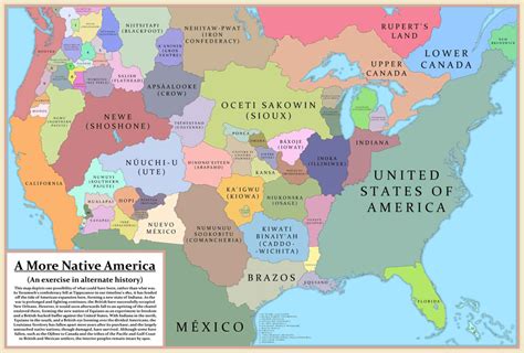 Alternate Native American History Native American Map - vrogue.co