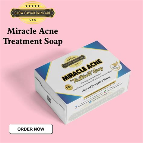 Miracle Acne Treatment Soap - Skincare Store in USA | Glowcaviar Skincare | Skin lightening ...