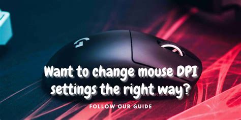 How to change mouse DPI settings - Mouse Accessories